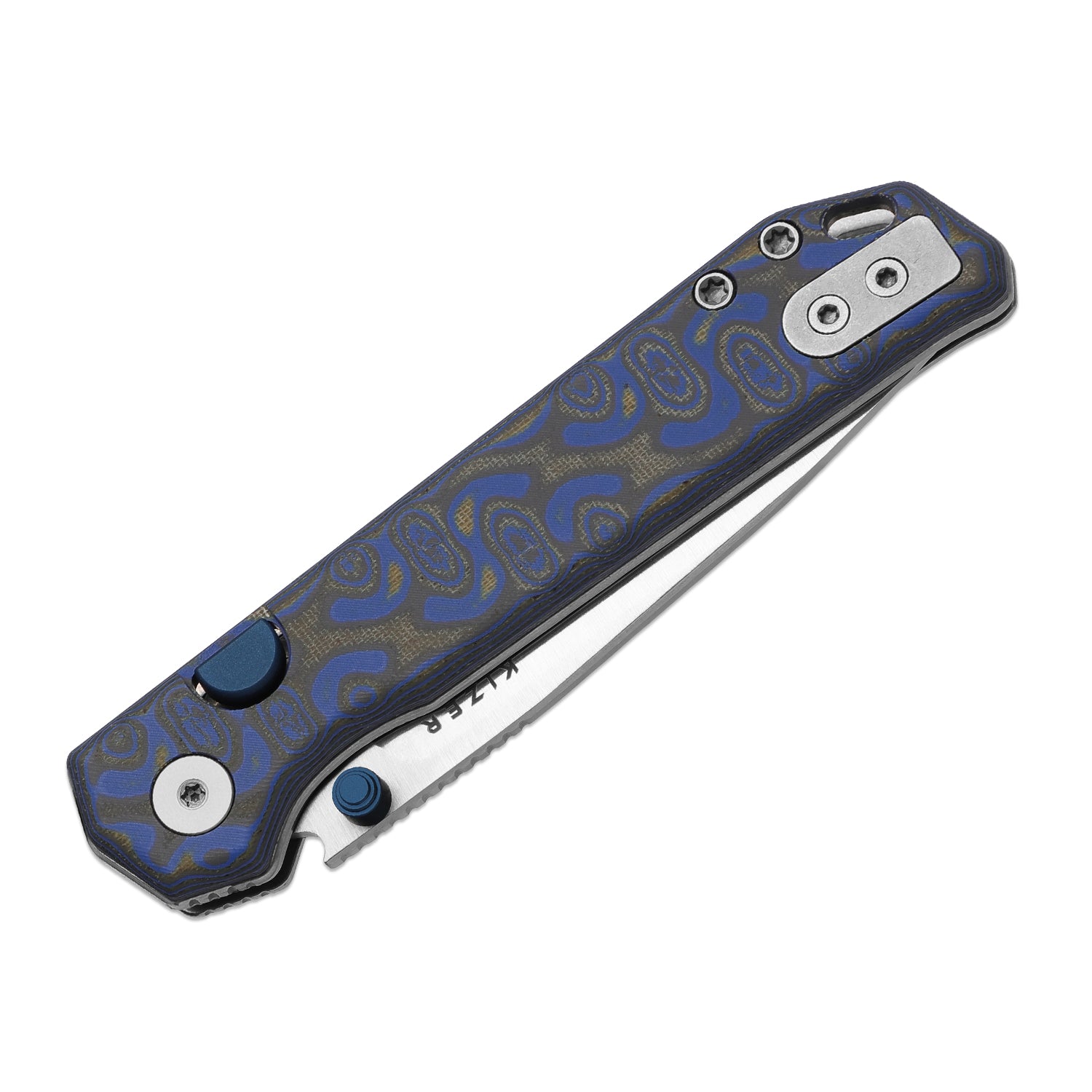 Begleiter 2.9 | Kizer Button Liner Lock™ | Vortex Pattern Micarta | BD1N | KizerV™ 3458.2BDA1