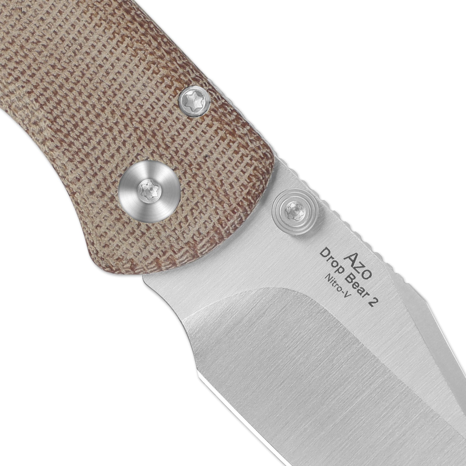 Drop Bear® 2 | Kizer Button Liner Lock™ | Nitro-V | Micarta | Kizer Button Liner Lock™ | KizerV™ 3619.2CC1
