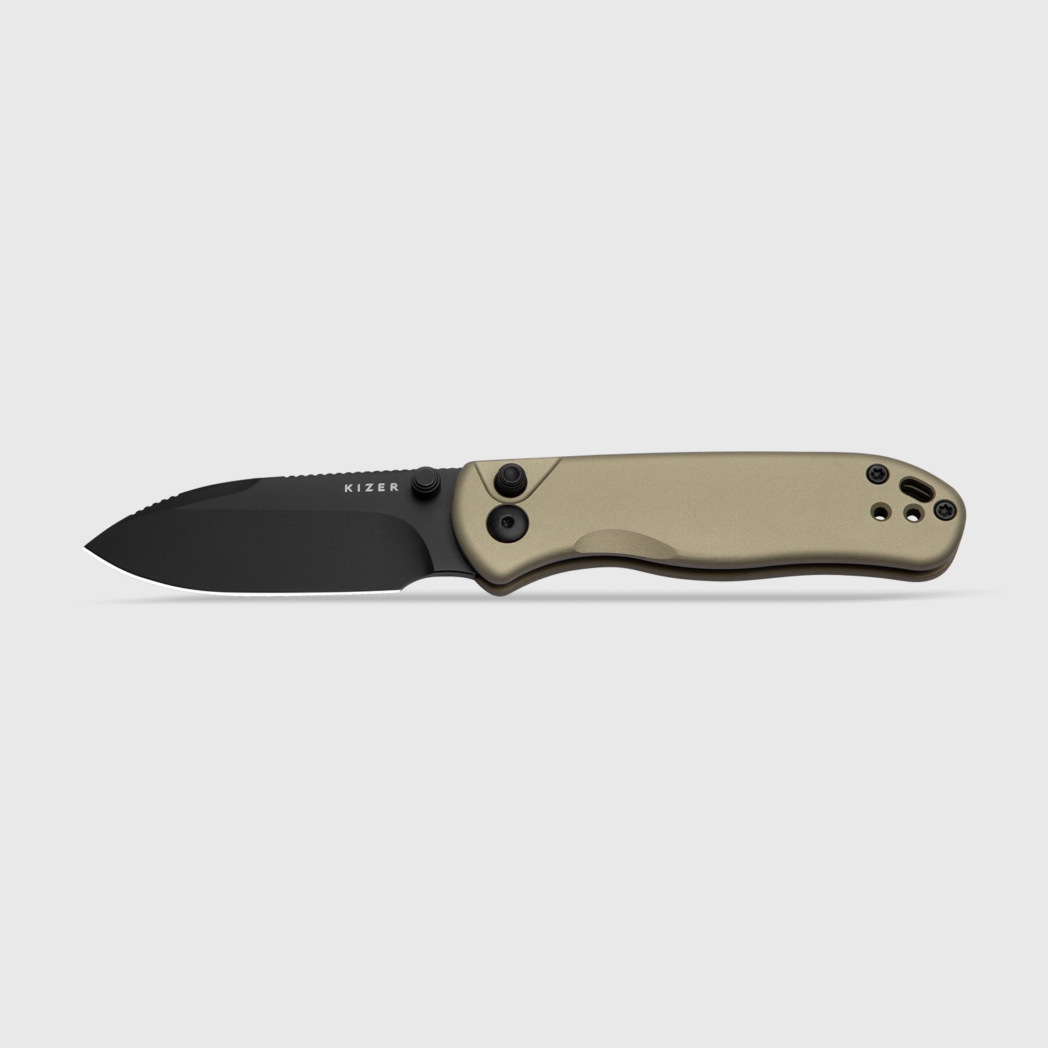 Drop Bear® 2 | Kizer Button Liner Lock™ | Nitro.V | Aluminum | KizerV™ 3619.2CD1
