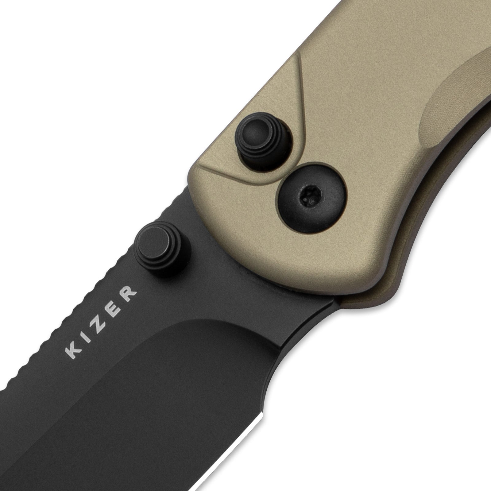 Drop Bear® 2 | Kizer Button Liner Lock™ | Nitro-V | Aluminum | KizerV™ 3619.2CD1
