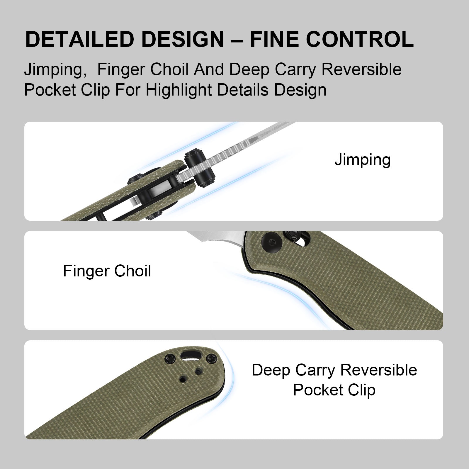 Drop Bear® 2 | Kizer Clutch Lock™ | Nitro-V | Micarta | KizerV™ 3619.2KC1