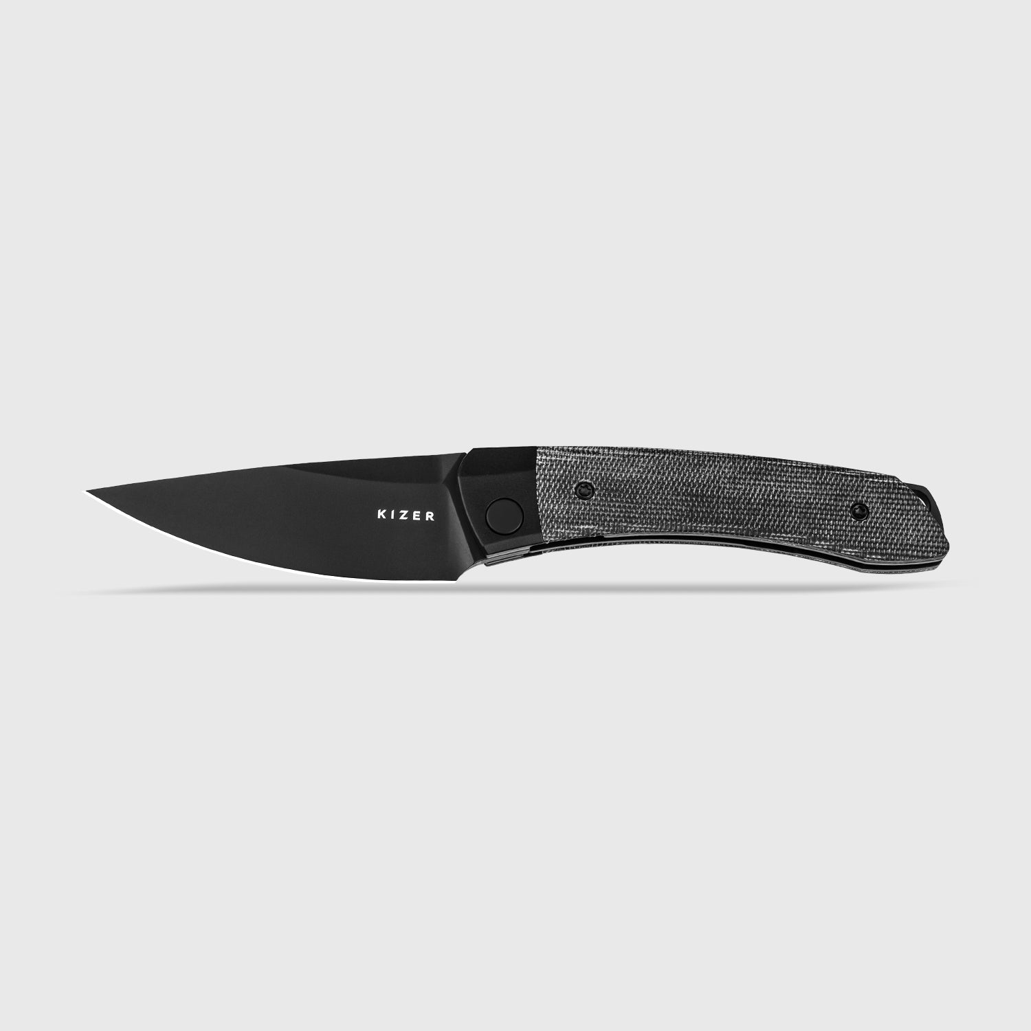 Mini Momo | 154CM | Aluminum+Micarta | KizerV™ 3663C2