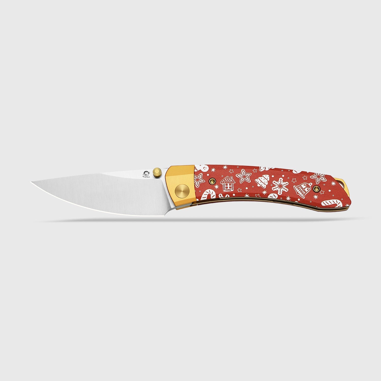 Christmas | Mini MoMo | Nitro.V | Aluminum & Micarta | KizerV™ 3663MC1 | Limited