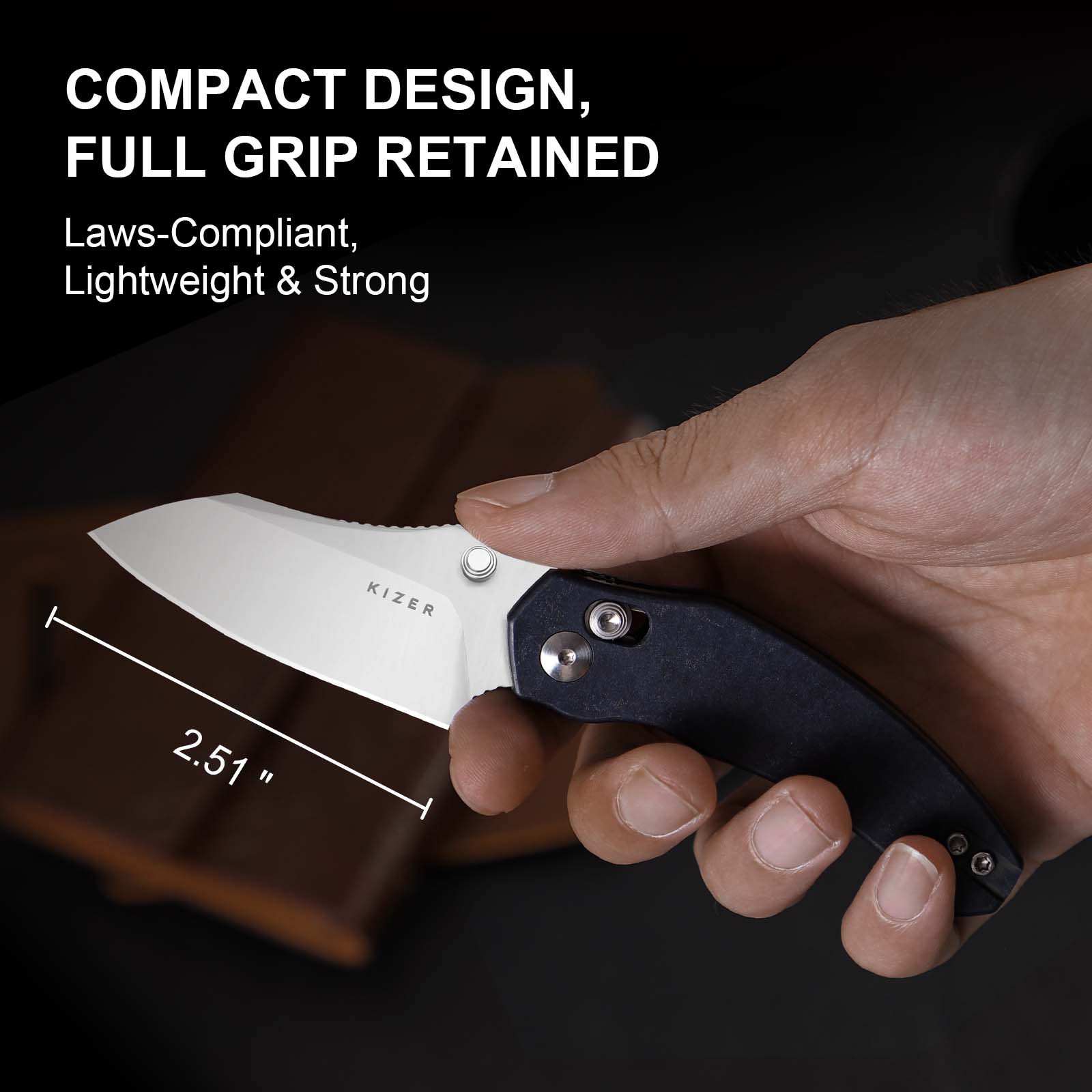 Mini Bulldog | Nitro-V | Richlite (Blue Canyon) | V3672SA3