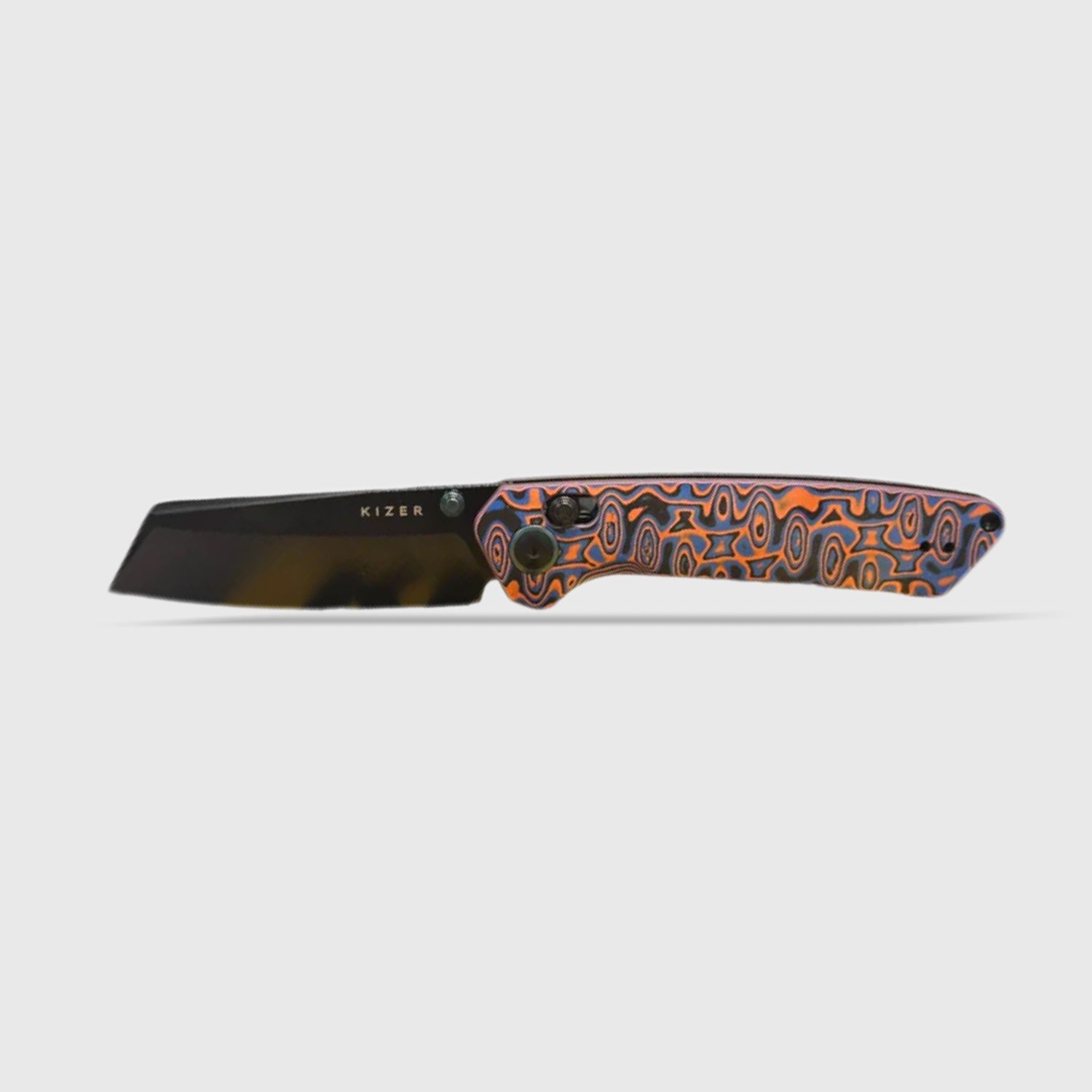 Madrac Blade City Exclusive Vortex Micarta Handle V3693BSE3