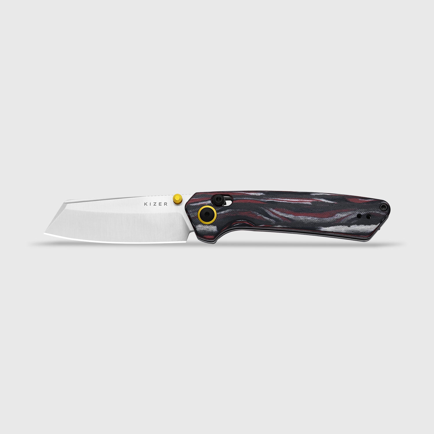 Madrac | Kizer Clutch Lock™ | GID | Backspacer Random Color | Reconstituted Wood | KizerV™ 3693PR4