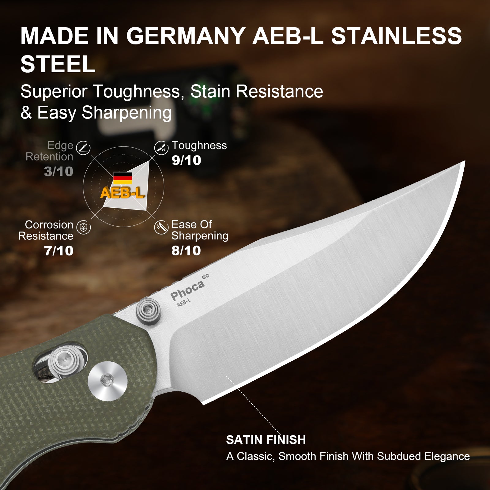 Phoca CC | AEB-L | Micarta | V3780A1