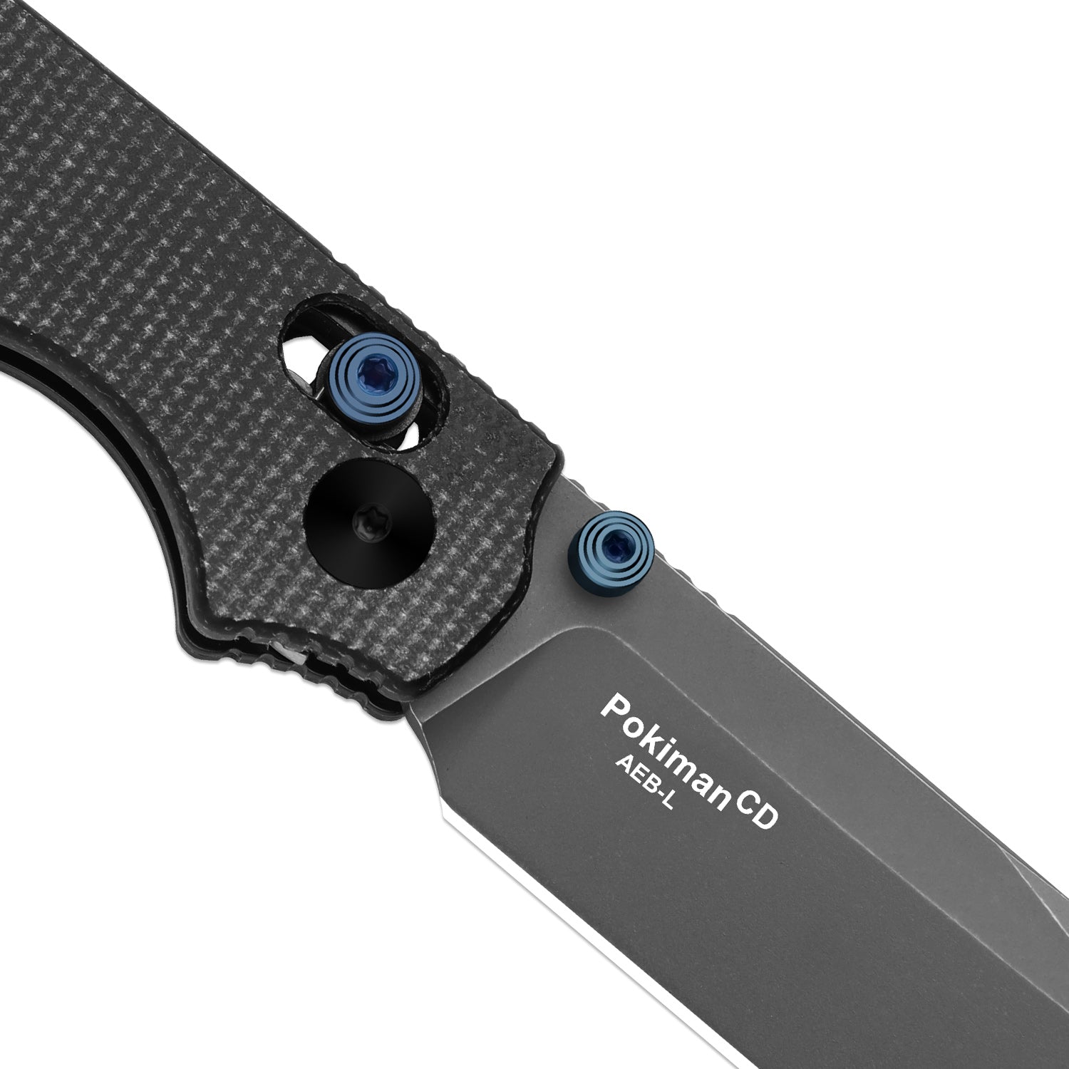 Pokiman CD | Kizer Clutch Lock™ | Drop Point | Four-Finger Full Grip | Micarta | KizerV™ 3789A1