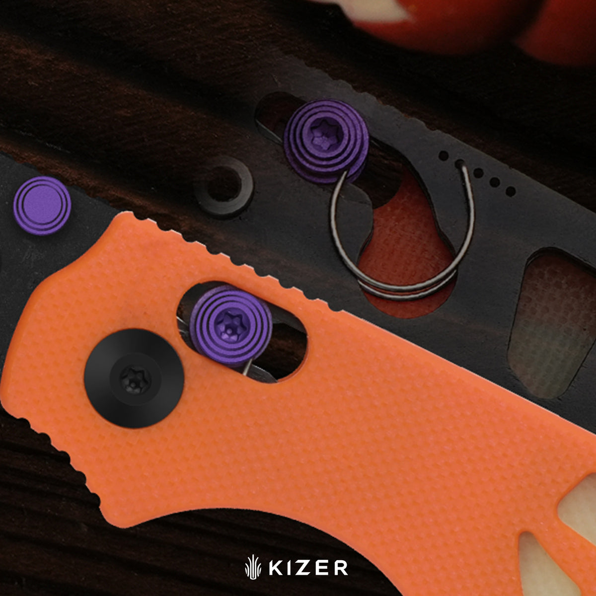 Halloween | Pokiman CD | AEB-L | G10 Handle with GID Inlays | KizerV™ 3789HW2 | Halloween Special Edition