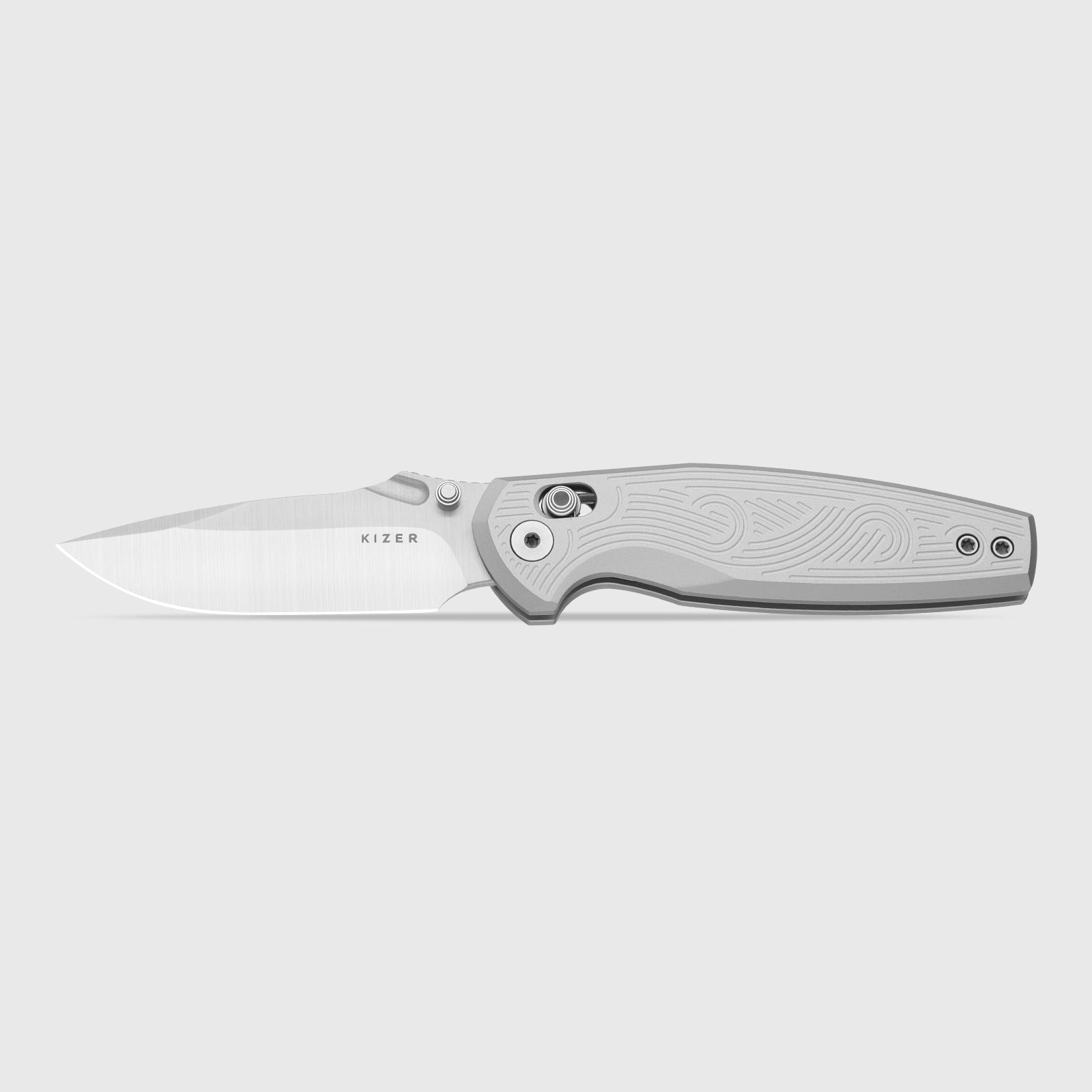 Khamsin | Kizer Clutch Lock™ | Nitro-V | Sandstorm Aluminum | Satin Fi