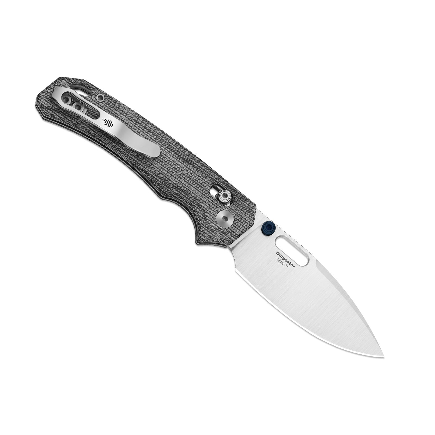 Outposter | Kizer Clutch Lock™ | Norplex UltreX™ Micarta | Nitro-V + Satin | KizerV™ 3802CDA1