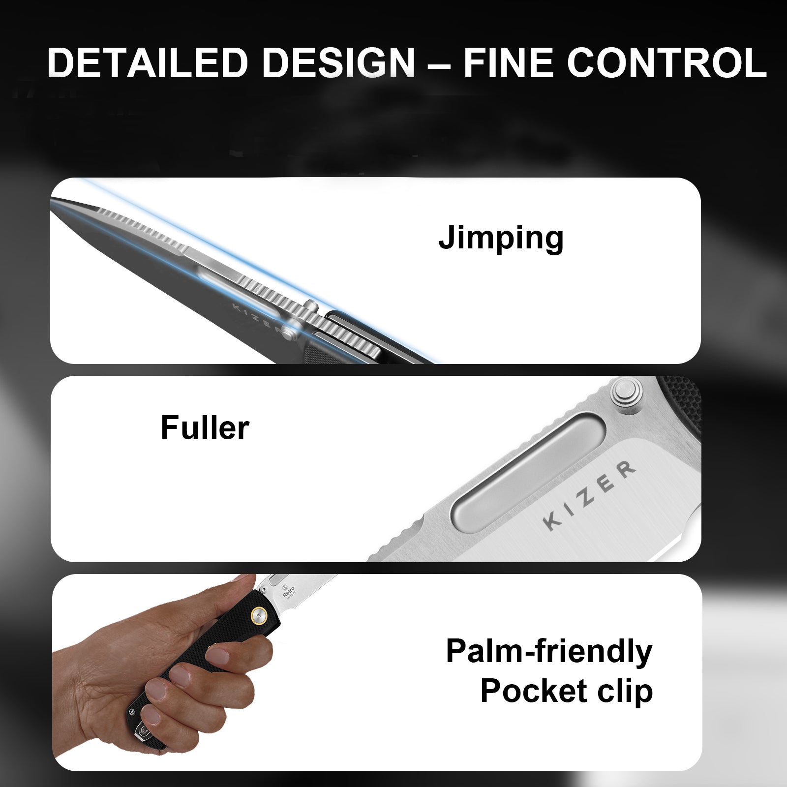 Retro | Nitro-V | G10 & Brass | V4726A2