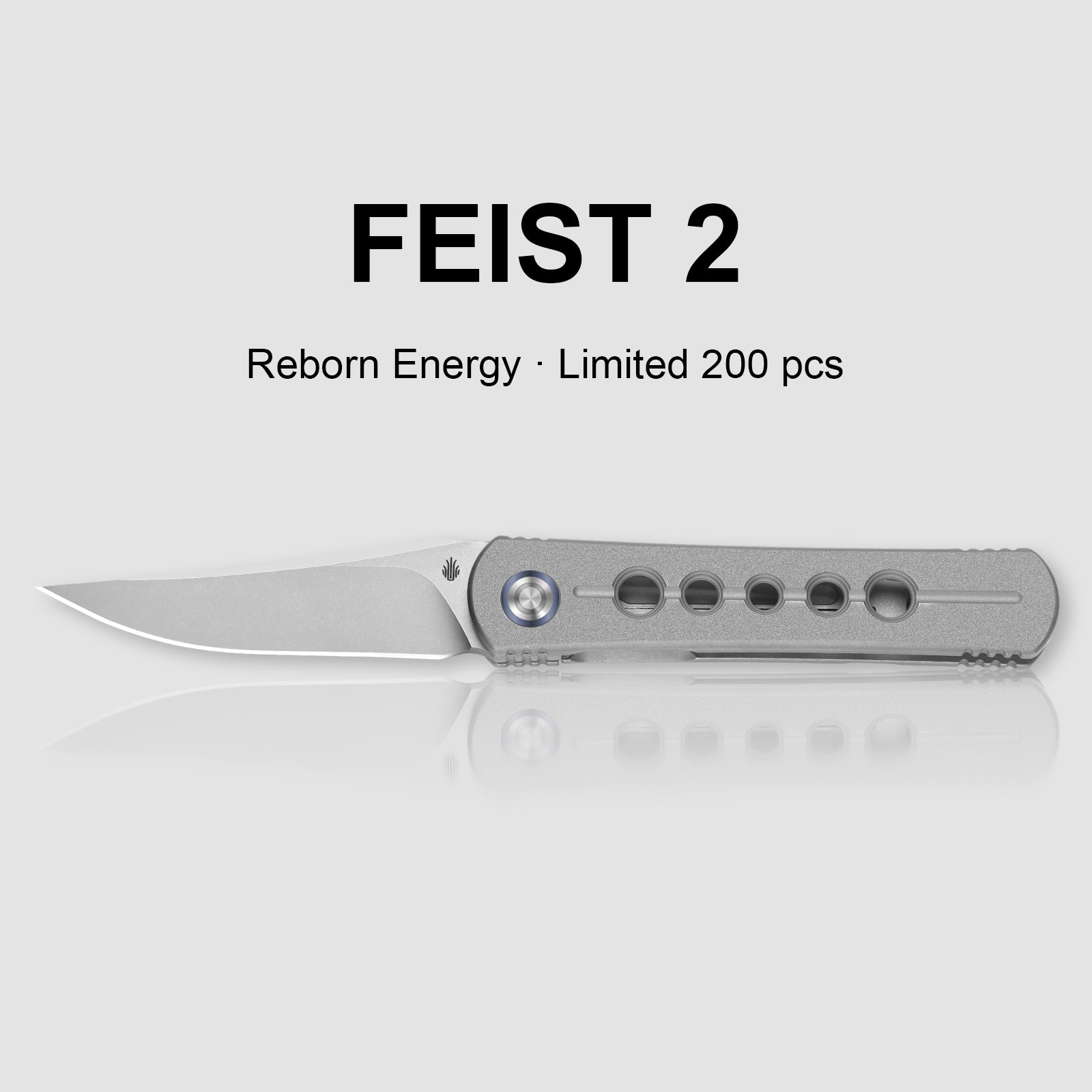 Feist 2 | M390 | Titanium | ZX-3499.2A2 | Limited | KIZERX®