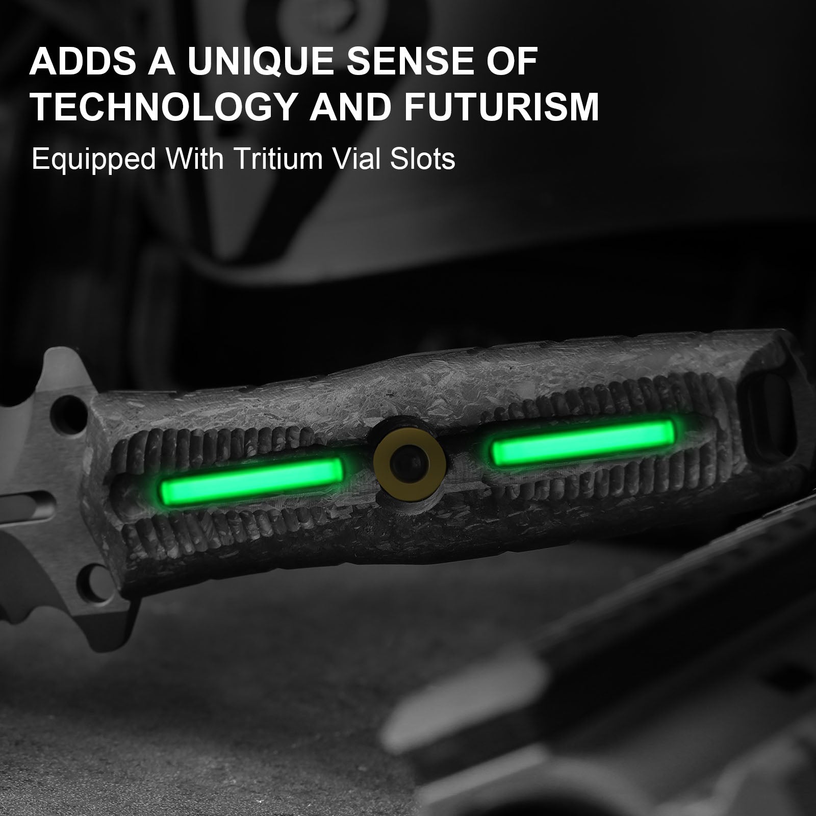 NORCROSS | M390 | Carbon Fiber | ZX-FB01A1 - Double Edged | KIZERX®