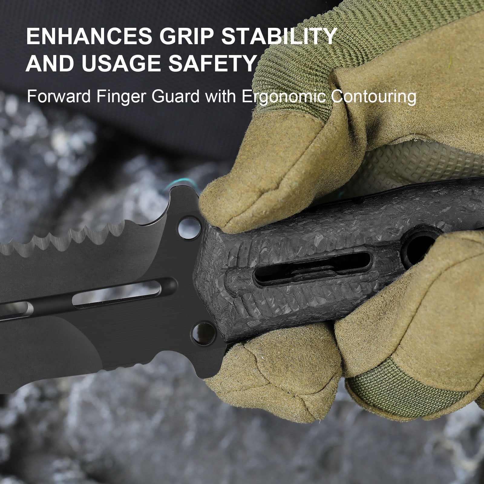 Norcross | M390 | Carbon Fiber | ZX-FB01A2 - Single Edged | KIZERX®