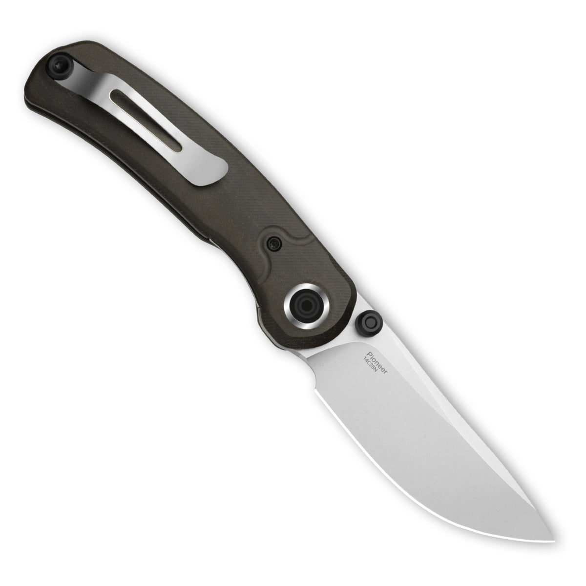 PIONEER | 14C28N | Richlite® | Blasted & Stonewashed | KizerV™ FK03M3