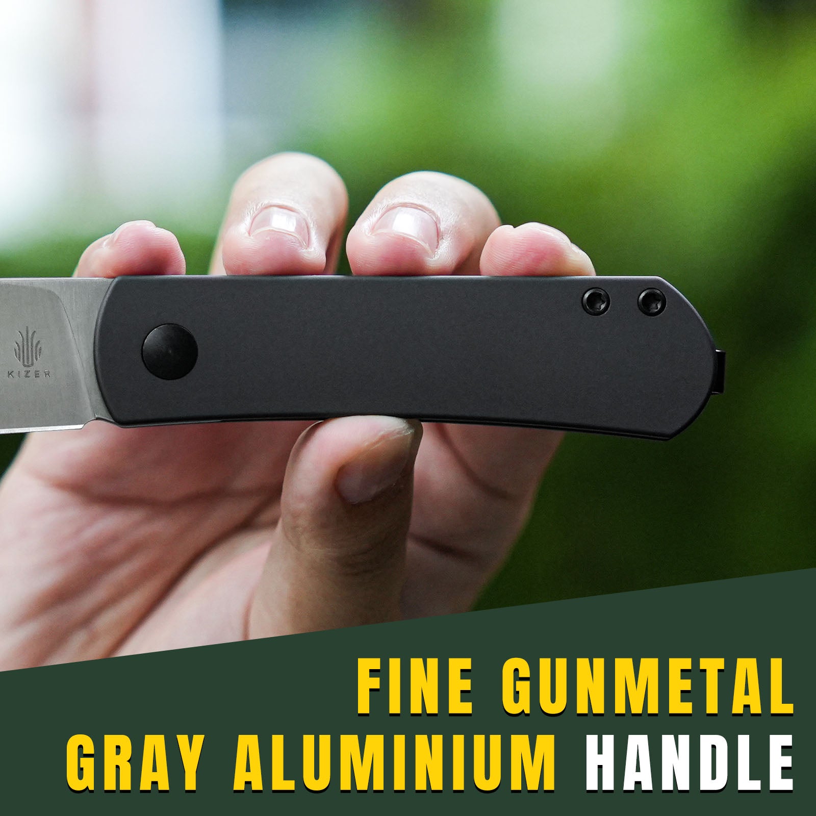 Yorkie | Nitro-V |Aluminum - 2.58 " Satin