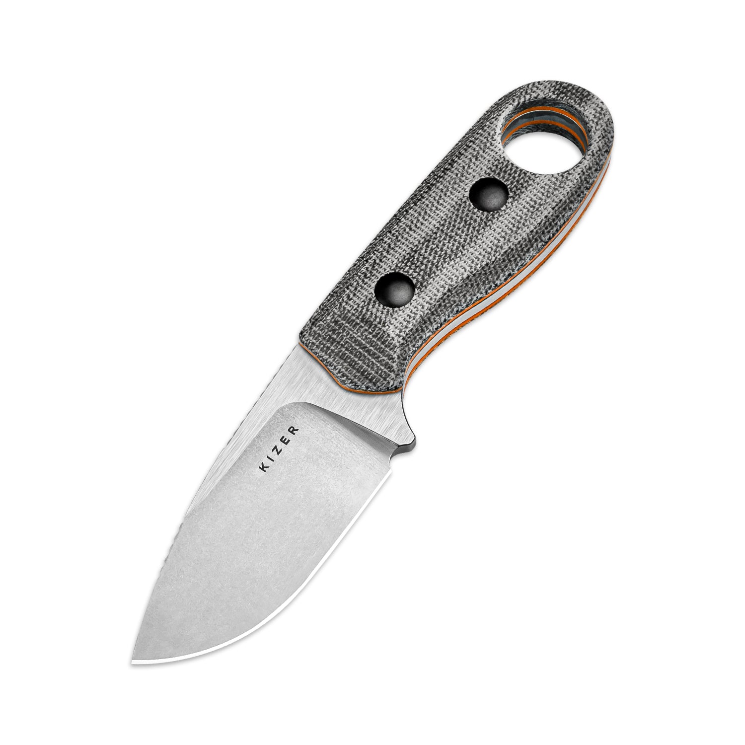 Beaver | Nitro-V | Micarta+ Orange G10 | KizerV™ 1078A2