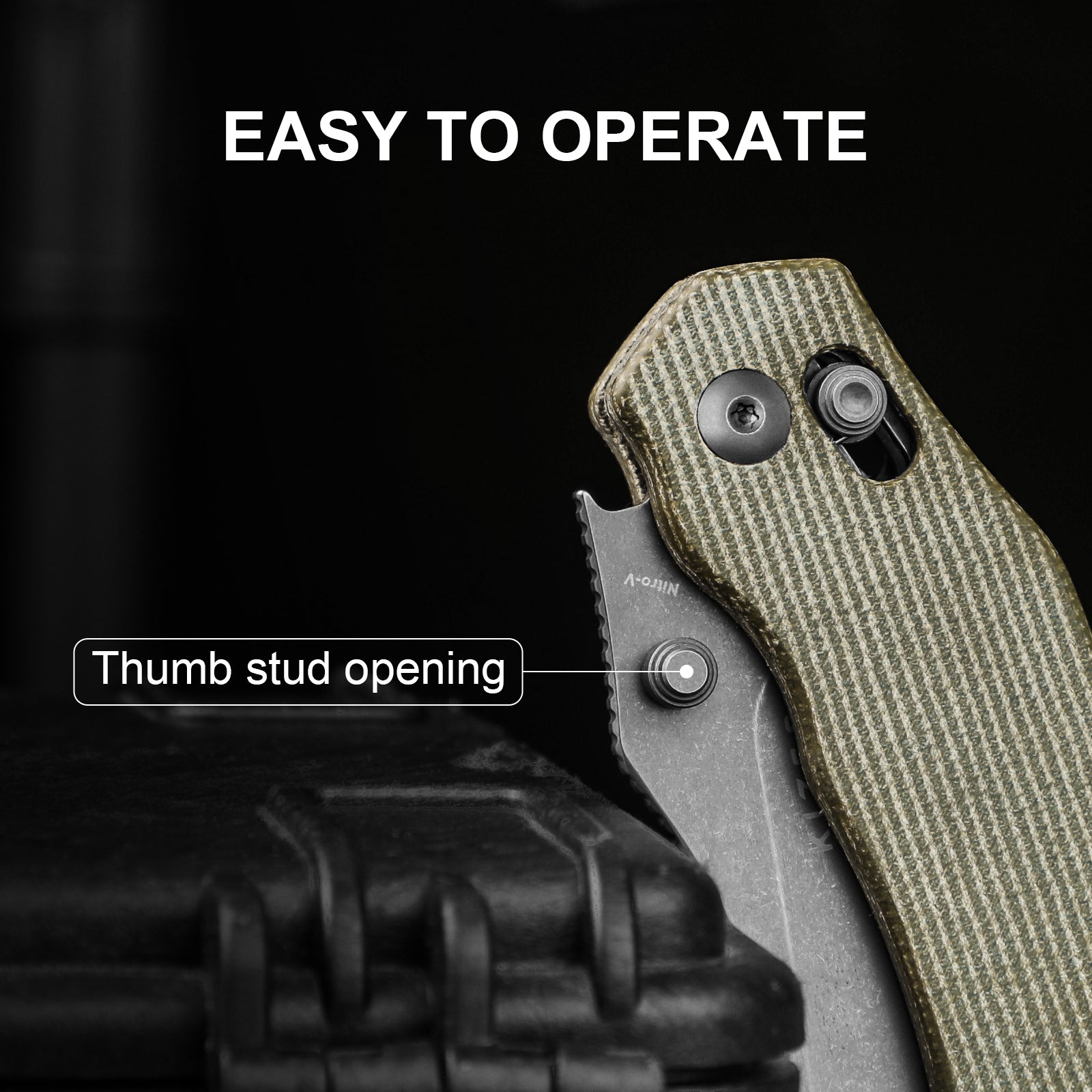 Bulldog | Nitro-V | Micarta | V3672A3