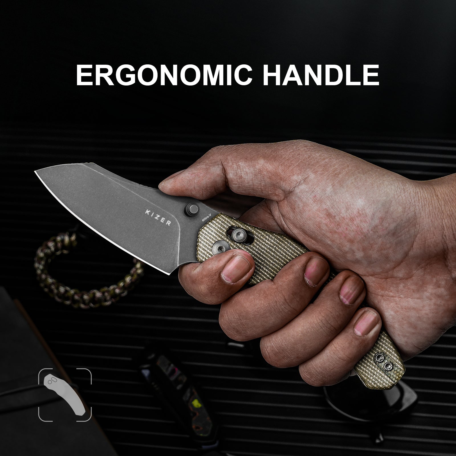 Bulldog | Nitro-V | Micarta | V3672A3