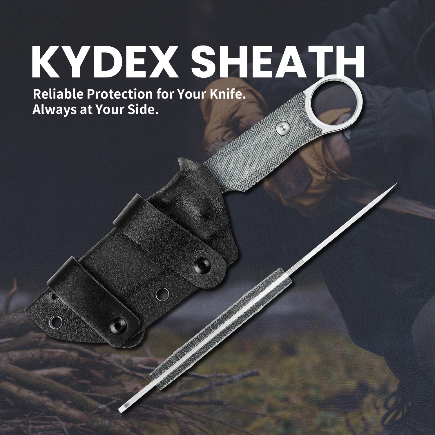 Cabox | D2 | Micarta | KizerV™ 1048A1