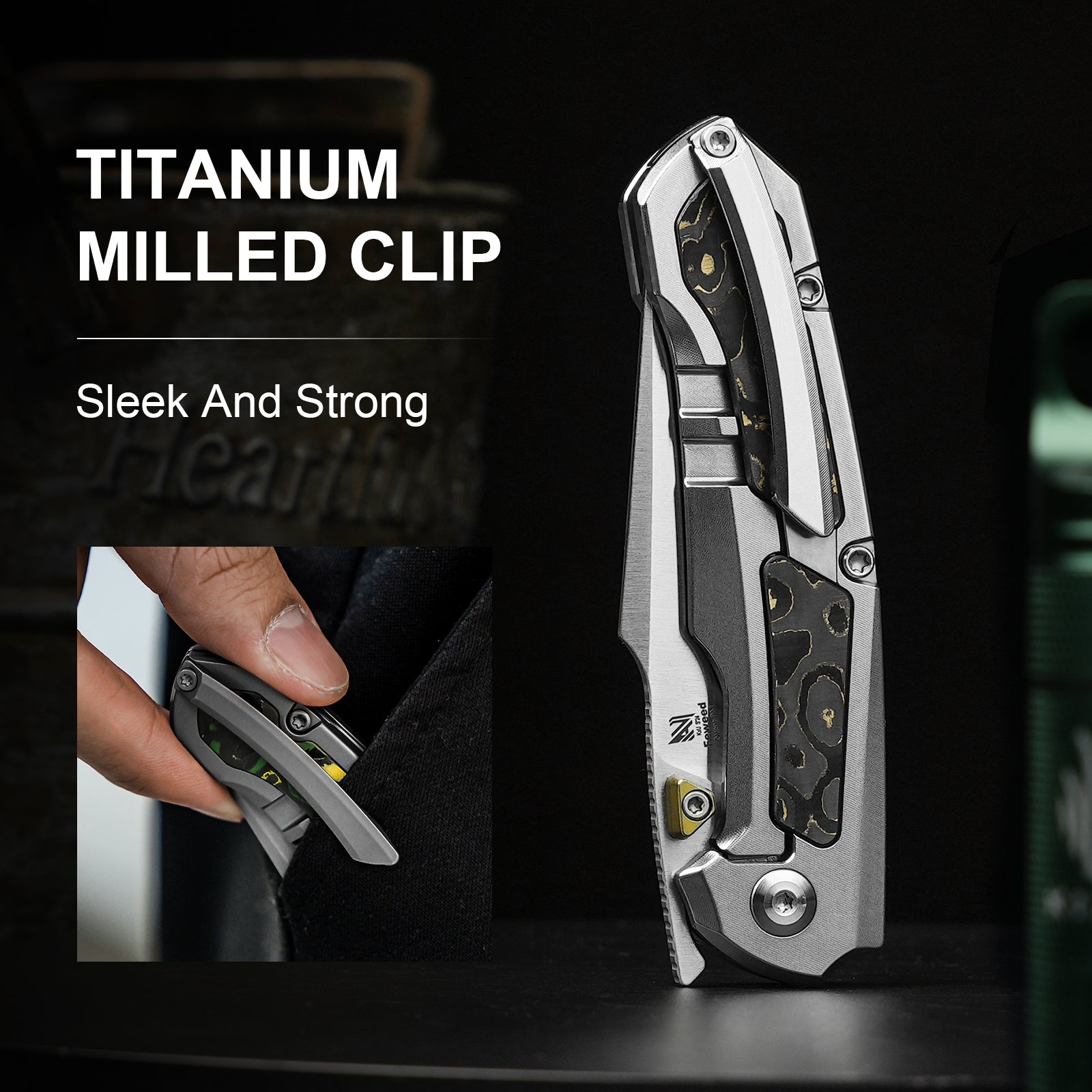 Feweed | Z-Wear PM | Titanium(Camo Carbon Gold)| KizerB™ 3694A4