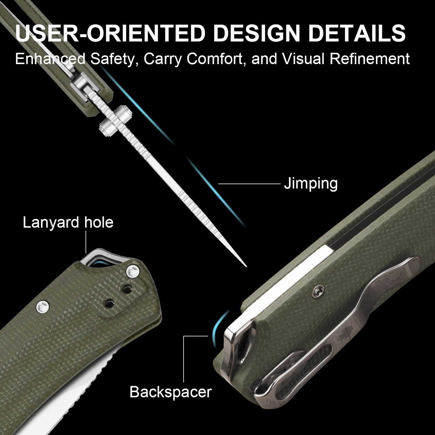 T1 BD | Button Liner Lock™ | Nitro-V | Micarta | KizerV™ 3490.2BA1