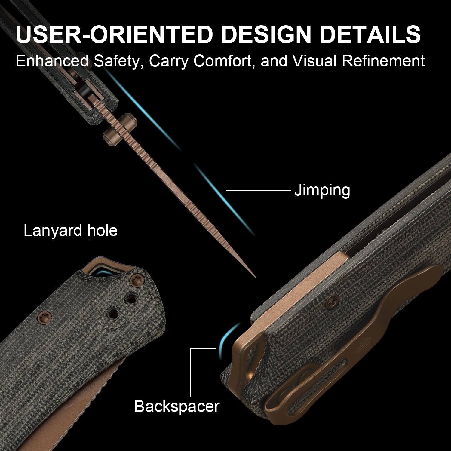 T1 BD | Button Liner Lock™ | Sunset Metal PVD | Nitro-V | Norplex UltreX Micarta | KizerV™ 3490.2BA2
