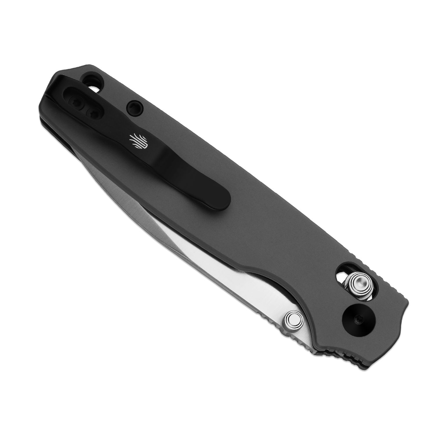 Pokiman CD | Kizer Clutch Lock™ | Drop Point | Four-Finger Full Grip | Aluminum | KizerV™ 3789A2