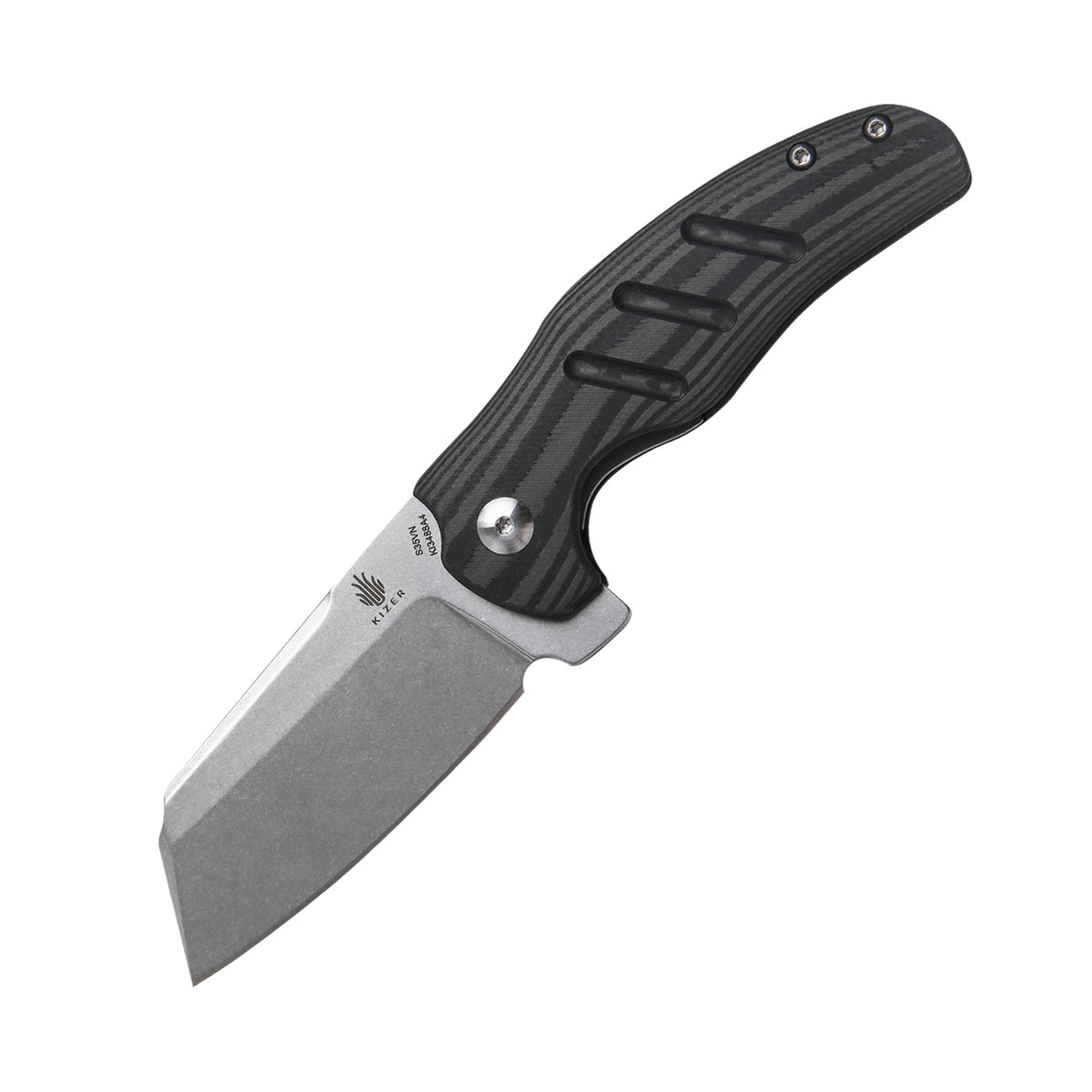 Kizer C01c Mini Sheepdog Carbon Fiber Black Ki3488A4 (2.6" Stonewash)