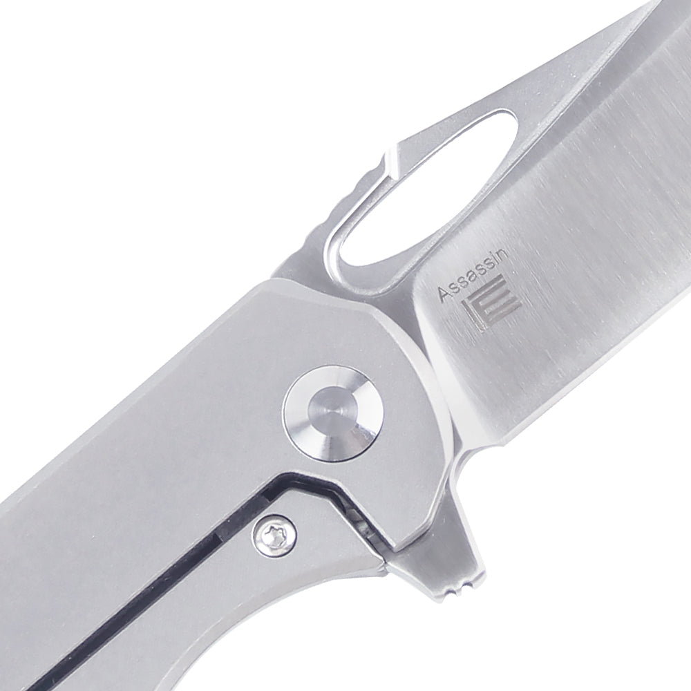 Kizer Assassin Titanium Gray Ki3549A1 (3.15" Satin)
