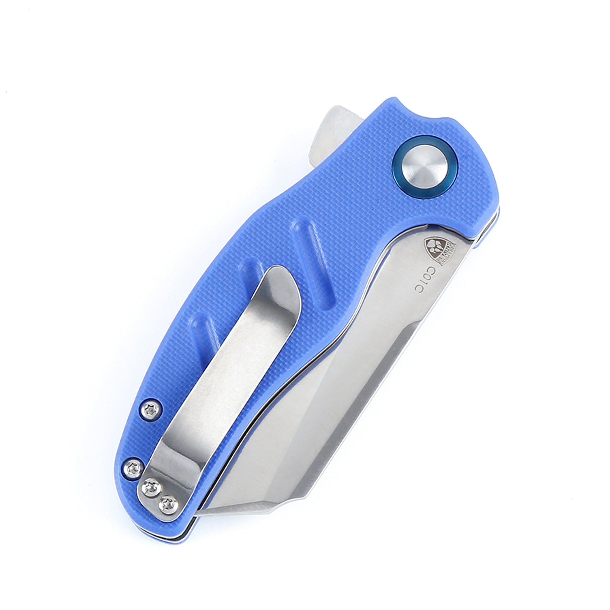 Kizer Mini Sheepdog C01c G-10 Blue V3488C3 (2.63" Satin)