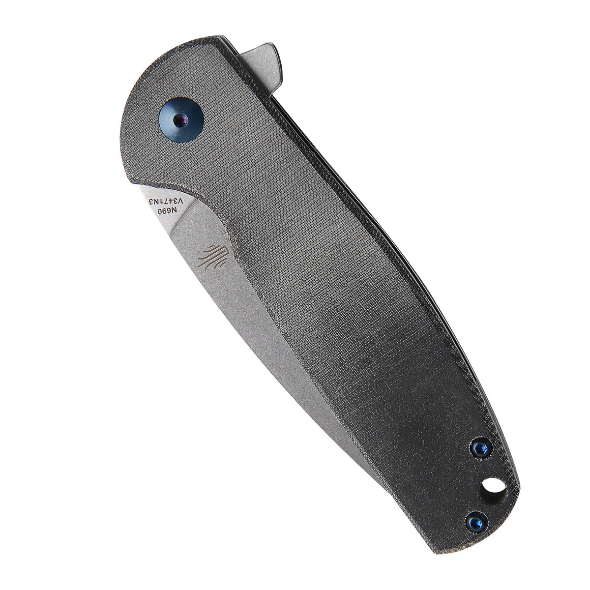 Kizer Gemini Micarta Black V3471N3 (3.13" Stonewash)