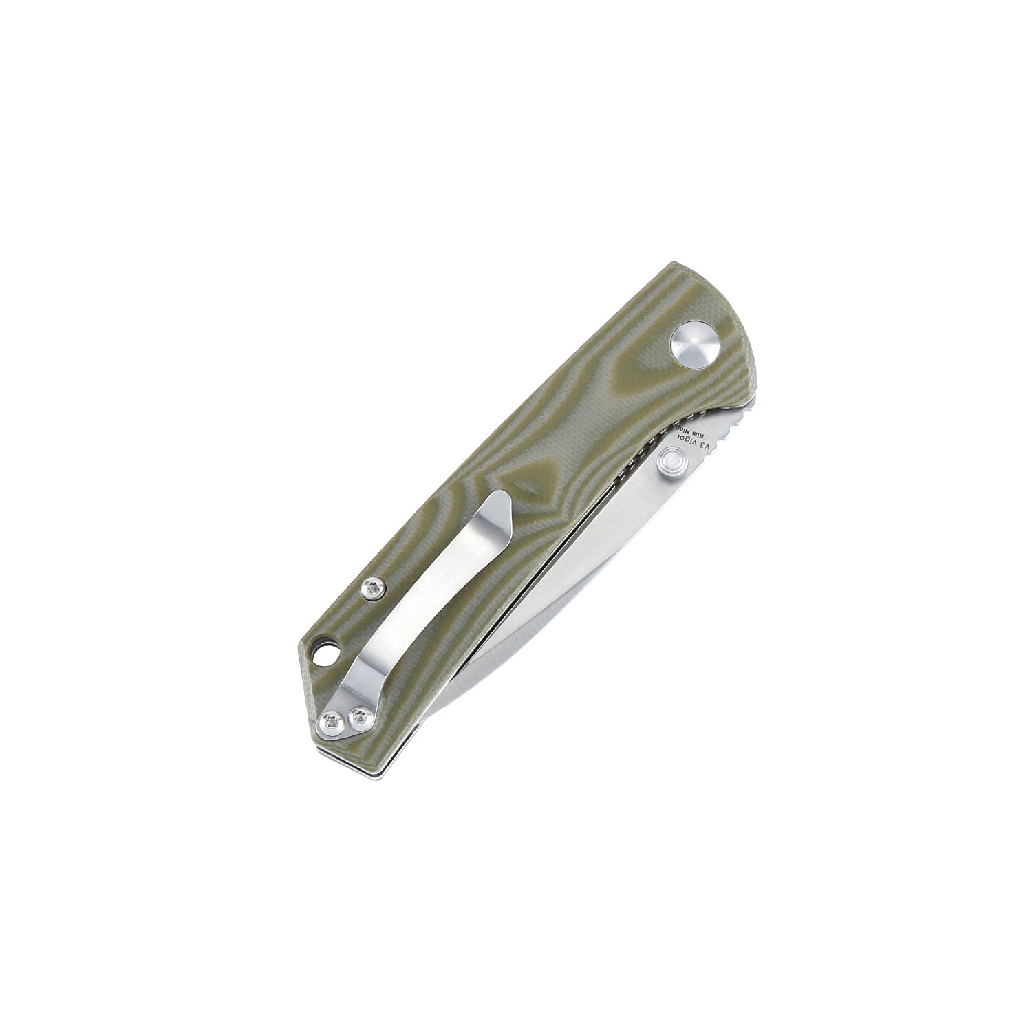 Kizer Vigor G10 Green V3403N2 (2.99" Stonewash)