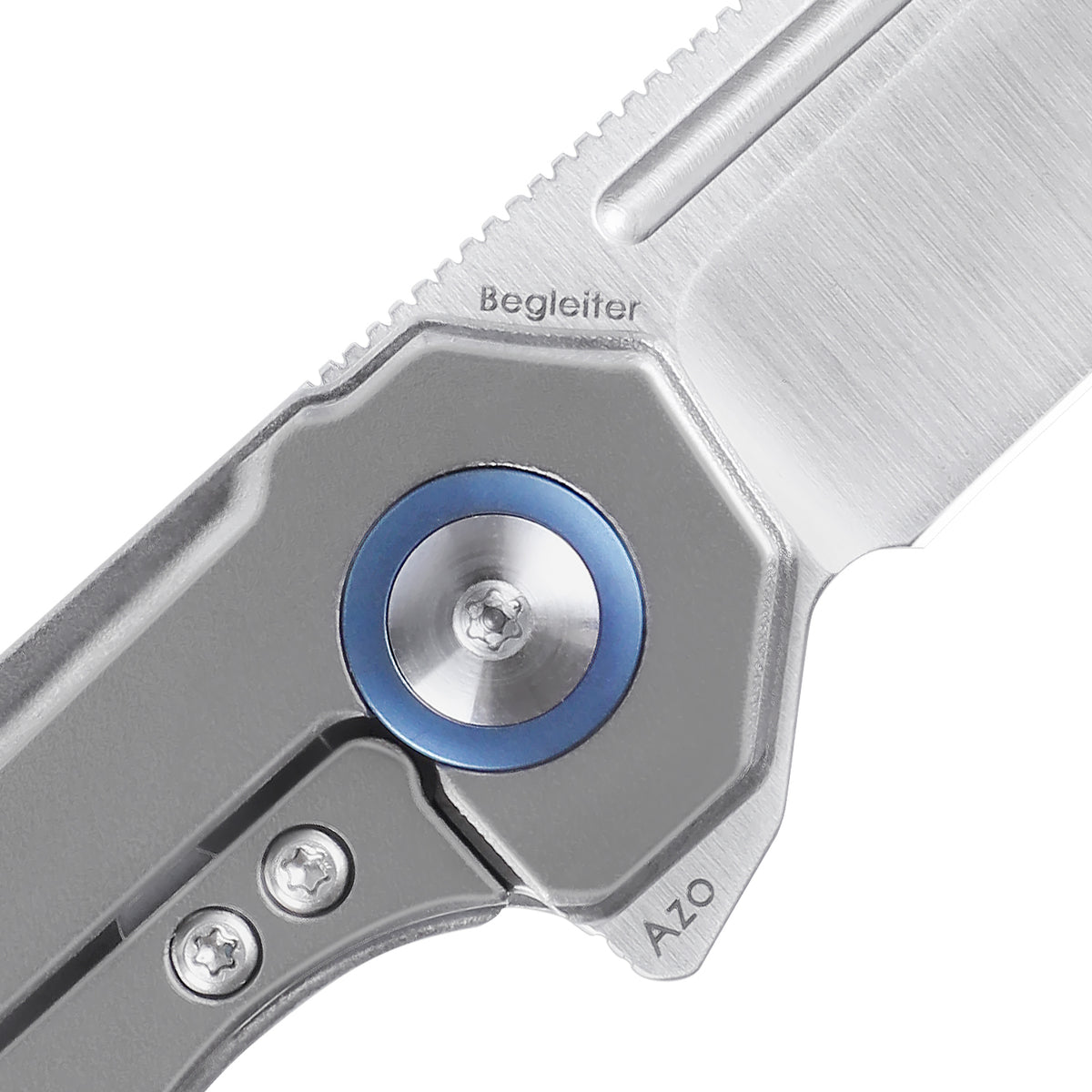 Kizer Begleiter® Titanium Gray Ki4458T4 (3.54" Stain)