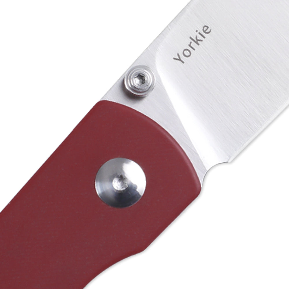 Kizer Yorkie Red Micarta Ki3525S1(2.50" Satin)