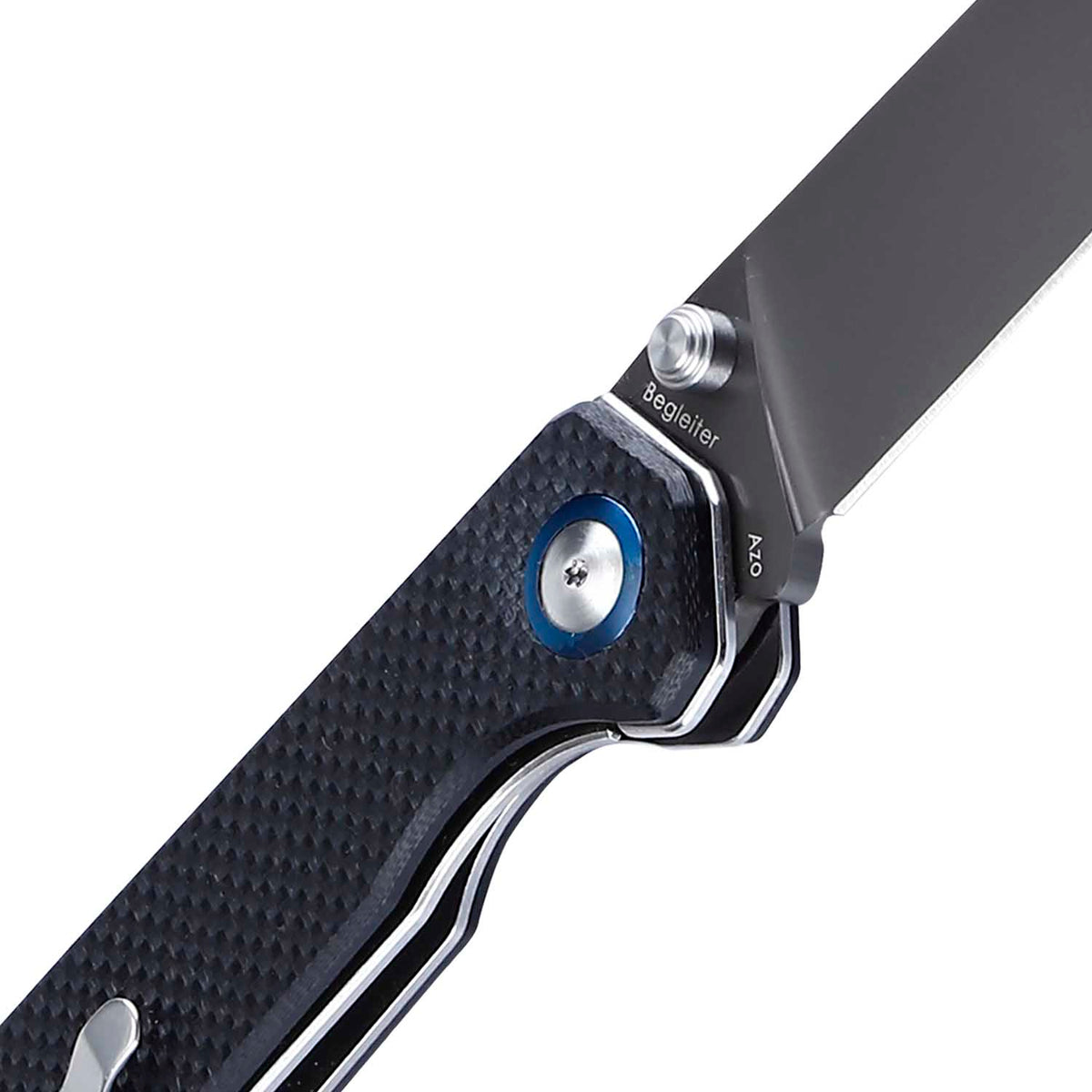 Kizer Begleiter G10 Black V4458N1 (3.56" Grey Ti-Coated)