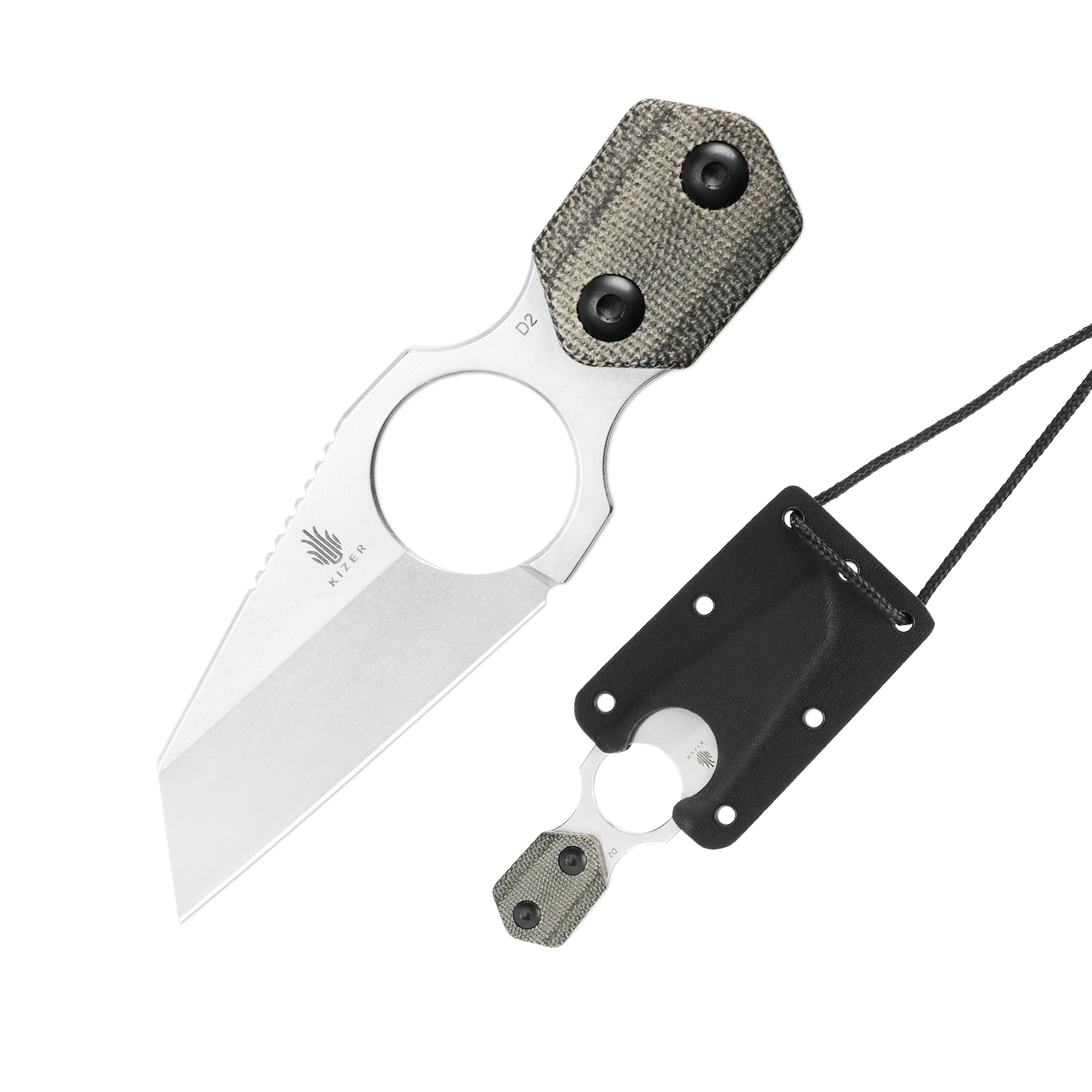 Variable Wharncliffe | D2 | Micarta | 1052A1