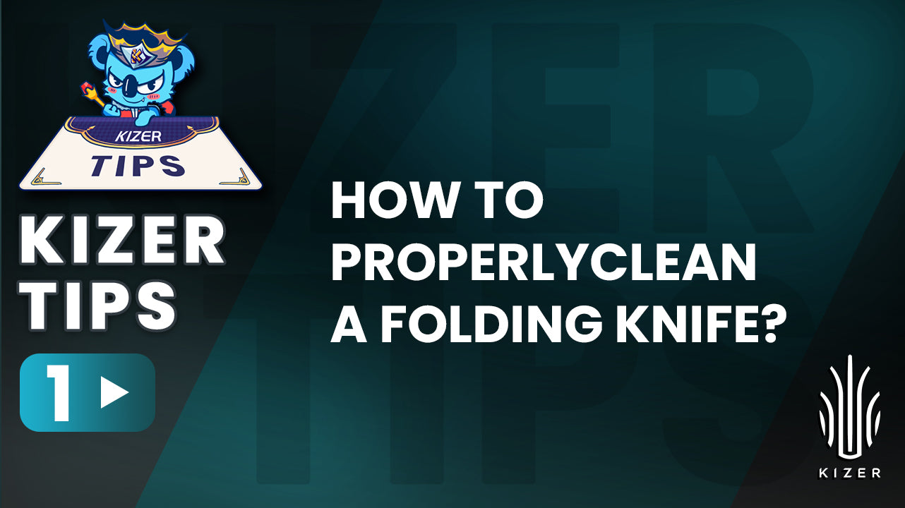 Kizer Tips #1: How to Properly Clean Your Knives?