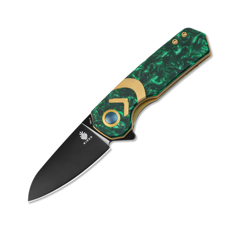 Kizer Lieb Folding Knife Smoky Mountain Knife Works Exclusive - V2541E2