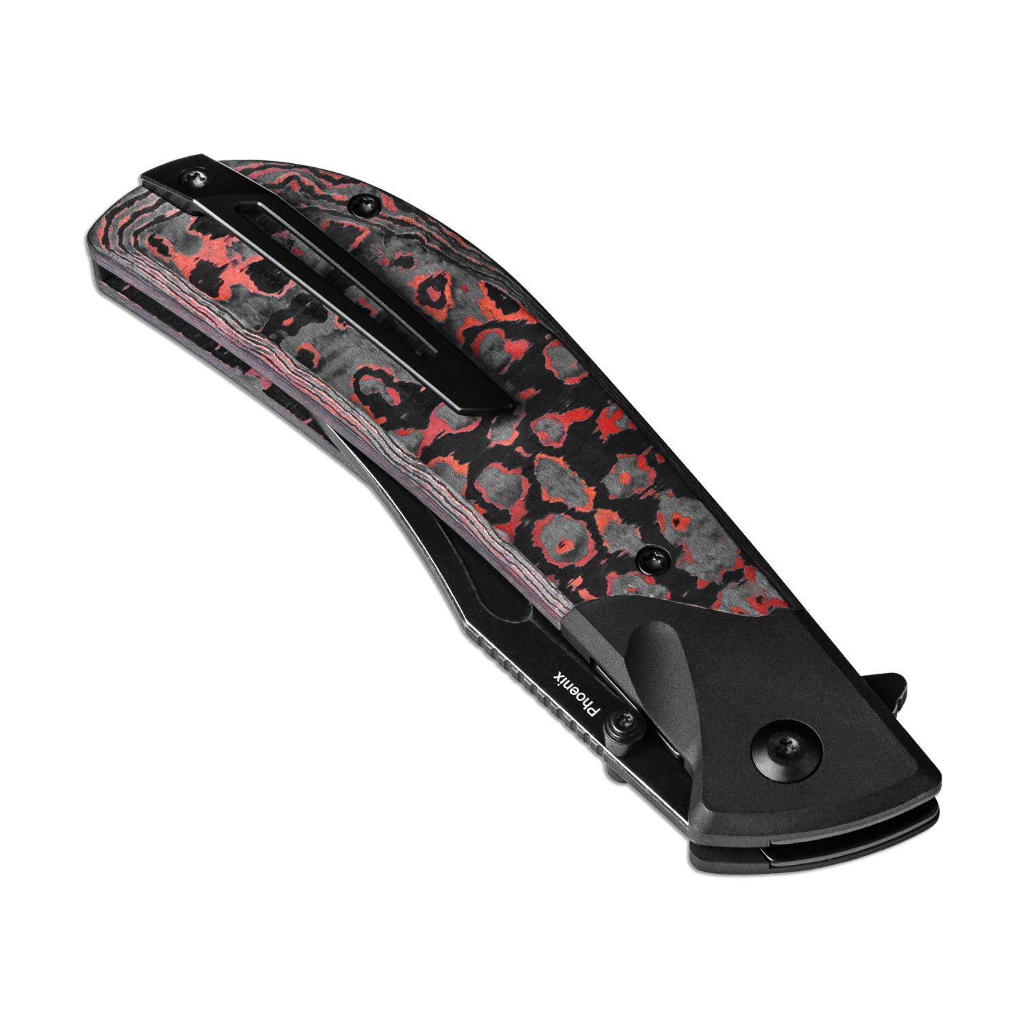 Phoenix 3.58 inch Fatcarbon+Aluminium Handle Ki4647A1-Kizer