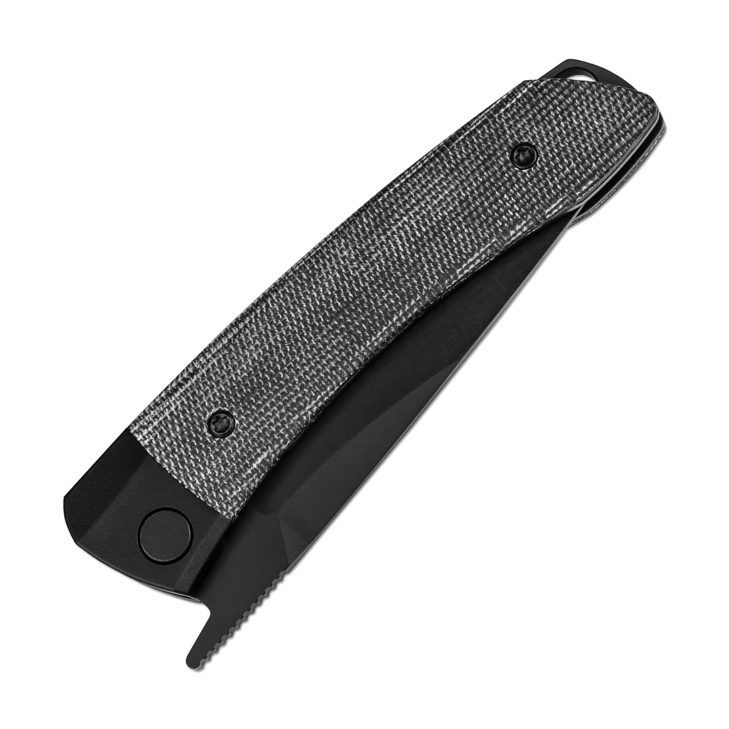 Mini Momo | 154CM | Aluminum+Micarta | KizerV™ 3663C2