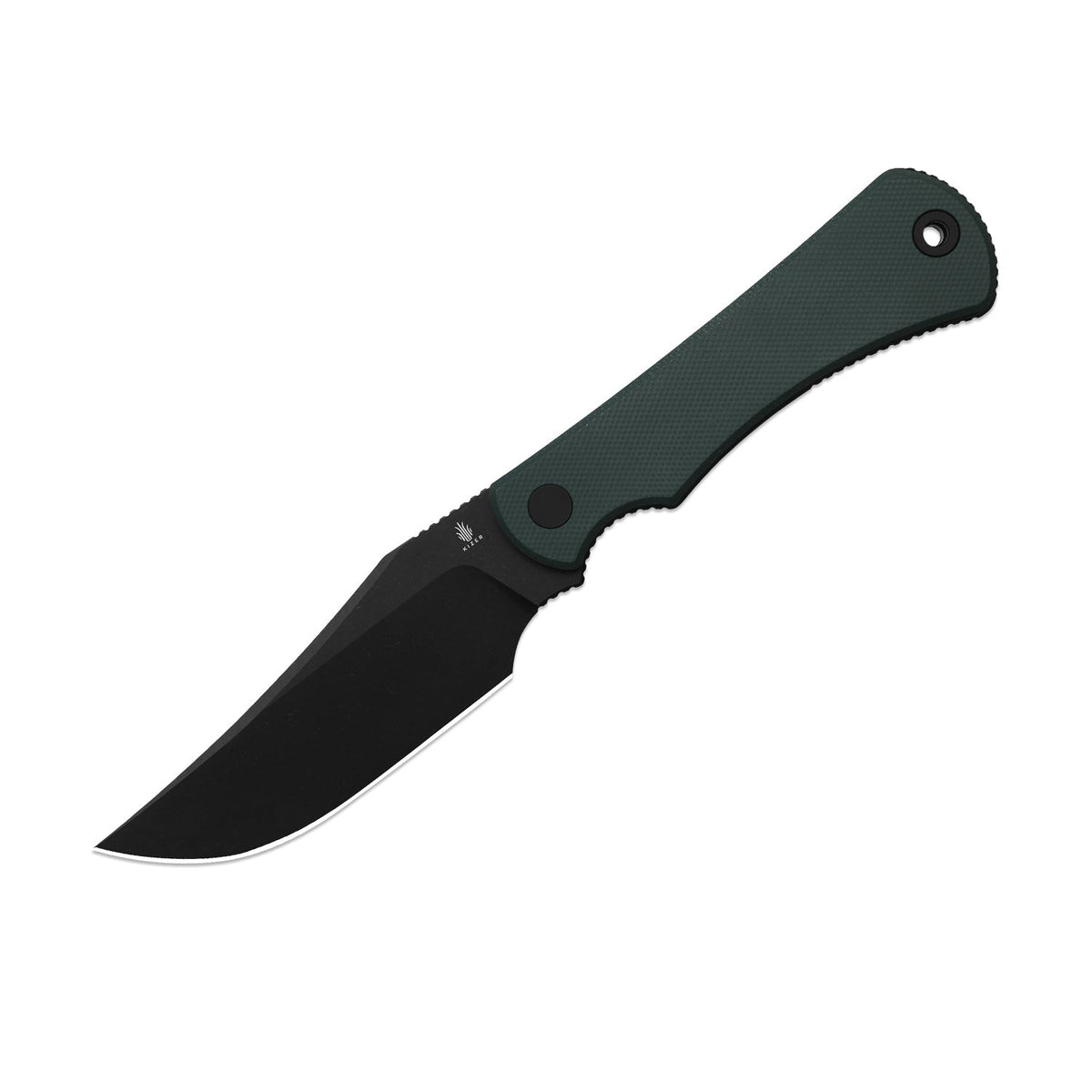 Field Guide | Trailing Point | AEB-L | Black PVD Coating & Stonewash | Norplex UltreX™ G10 | KizerV™ 1117A2