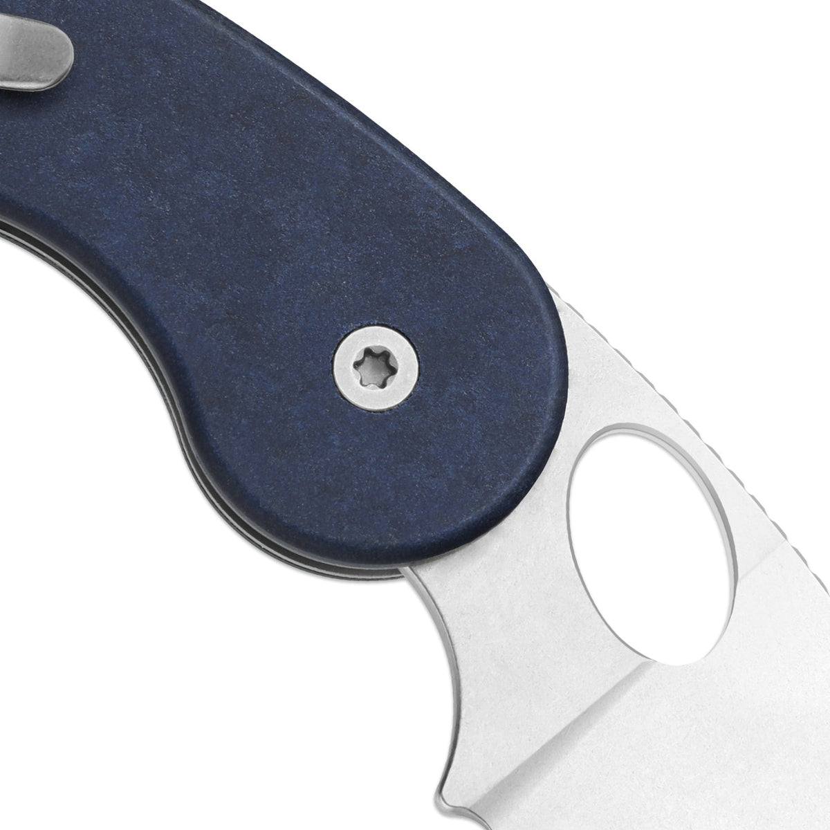 Microbe TSJ AirTi | KStop™ Slip joint |  Richlite | 14C28N + Stonewashed | KizerV™ 2742TSJA2