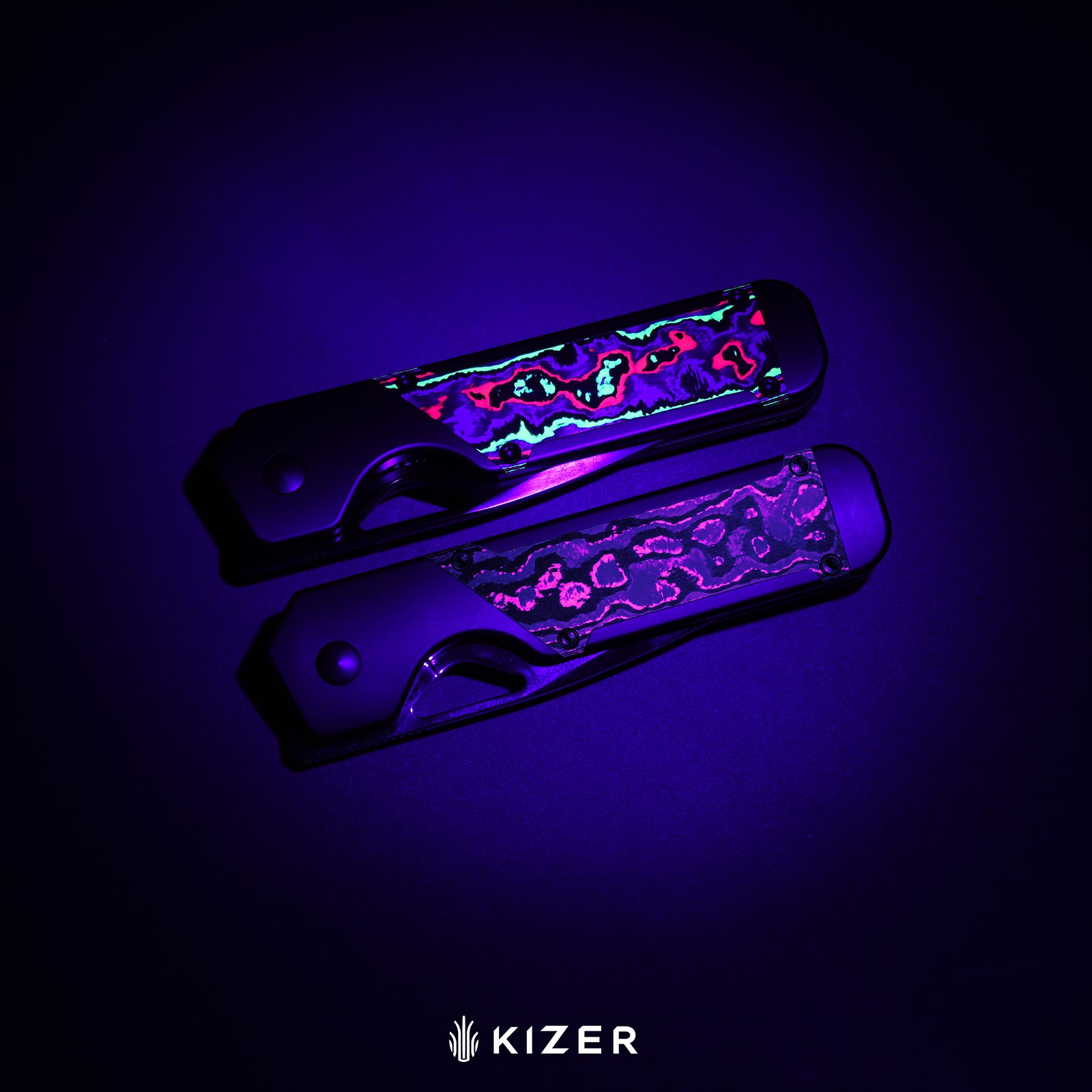 Militaw® | S45VN | Polished DLC Ultra | Titanium+KizerNova™ Joker Carb