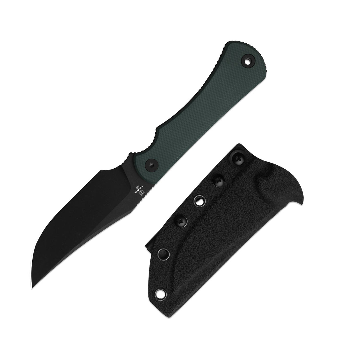 Field Guide | Trailing Point | AEB-L | Black PVD Coating & Stonewash | Norplex UltreX™ G10 | KizerV™ 1117A2