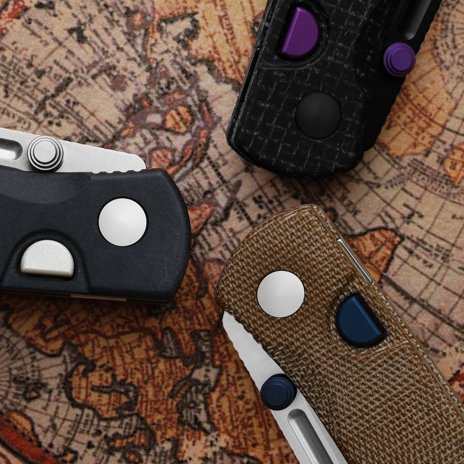Renissance | Kizer Button Liner Lock™ | Norplex UltreX™ Micarta | N690
