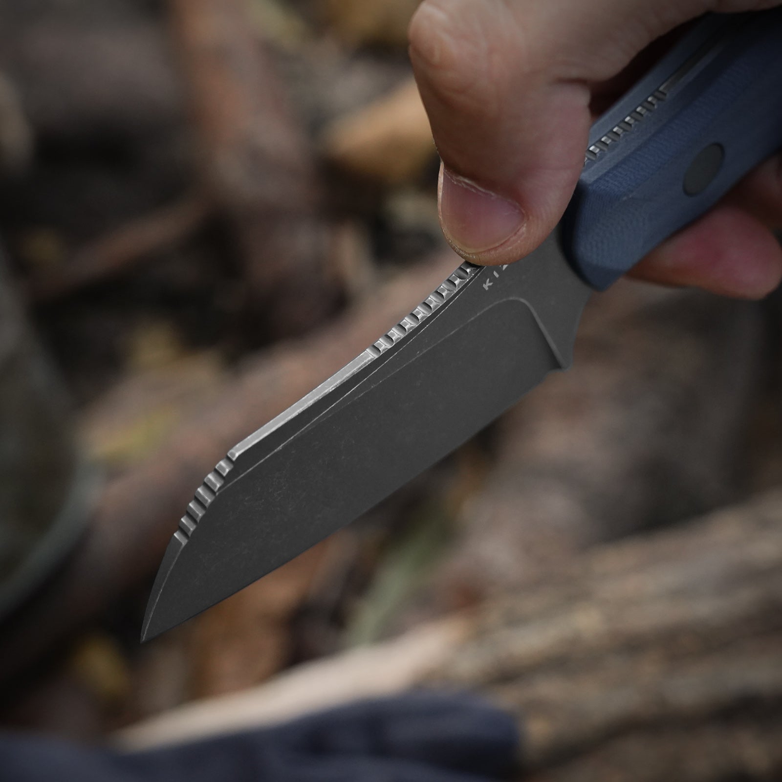 Bulldog Fix | One-Piece G10 Handle | 14C28N | Fixed Blade | KizerV™ 11