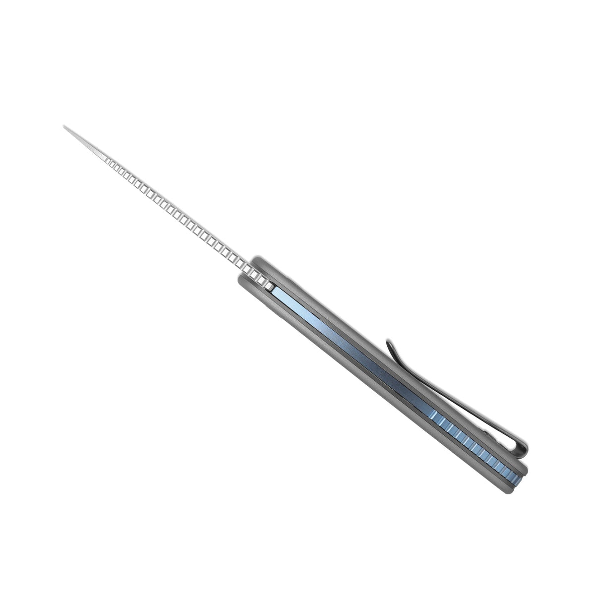 Microbe TSJ AirTi | KStop™ Slip joint | Aluminum | S35VN + Stonewashed  | KizerB™ 2742TSJA1