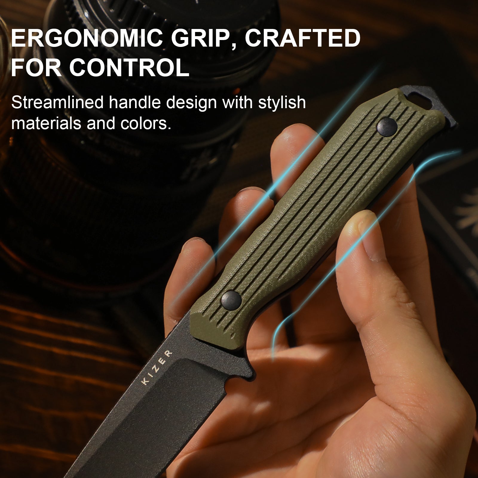 Begleiter® Fix | AEB-L+Hollow Grind | G10 | Hollow Grind | KizerV™ 1045MT2